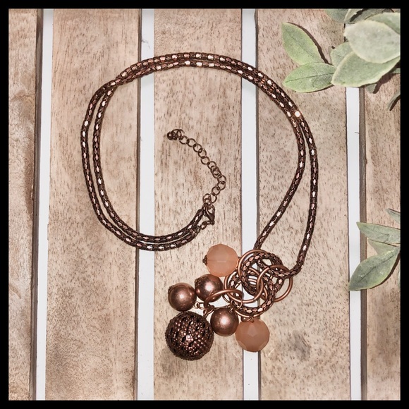 🚫 SOLD • NECKLACE • ROSE GOLD - Picture 2 of 2